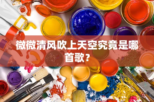 微微清风吹上天空究竟是哪首歌？