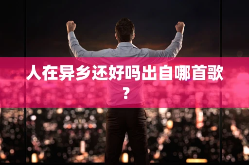 人在异乡还好吗出自哪首歌？