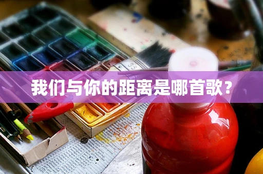 我们与你的距离是哪首歌？