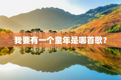 我要有一个童年是哪首歌？