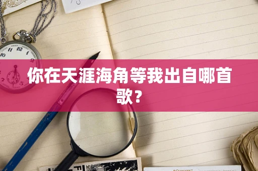你在天涯海角等我出自哪首歌？