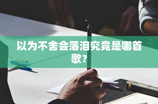 以为不舍会落泪究竟是哪首歌？