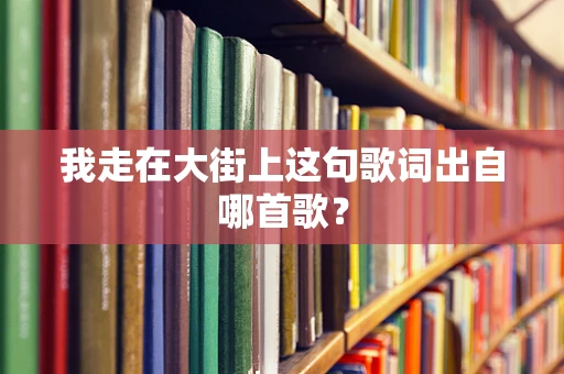 我走在大街上这句歌词出自哪首歌？