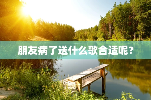 朋友病了送什么歌合适呢？