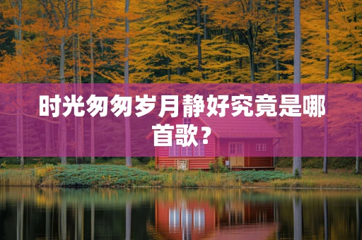 时光匆匆岁月静好究竟是哪首歌？