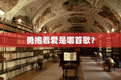 勇抱着爱是哪首歌？