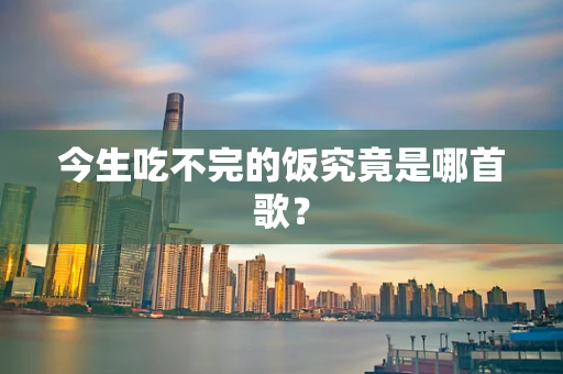 今生吃不完的饭究竟是哪首歌？