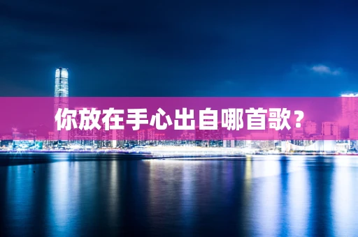 你放在手心出自哪首歌？