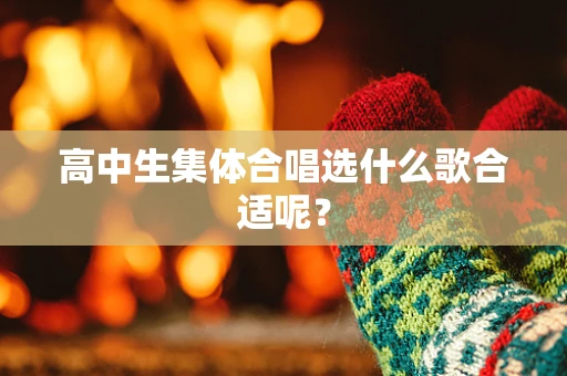 高中生集体合唱选什么歌合适呢？