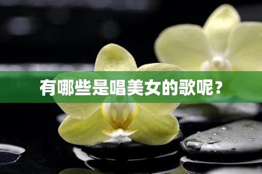 有哪些是唱美女的歌呢？