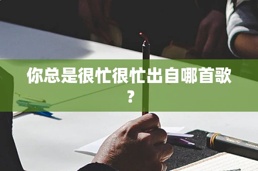你总是很忙很忙出自哪首歌？