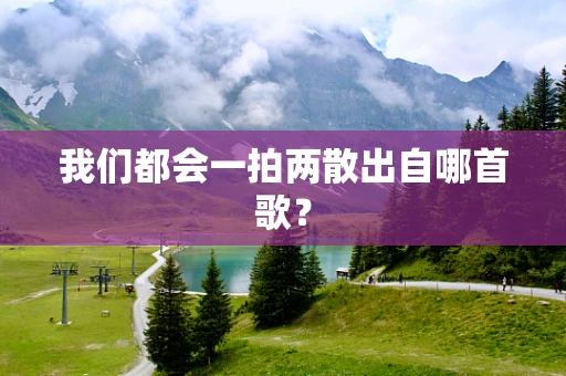 我们都会一拍两散出自哪首歌？