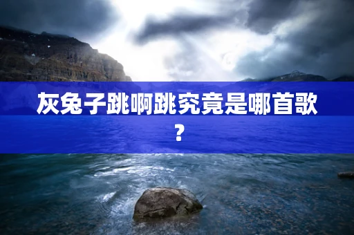灰兔子跳啊跳究竟是哪首歌？