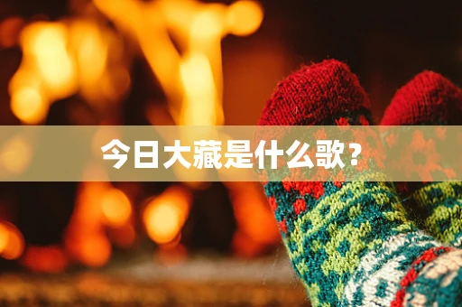 今日大藏是什么歌？