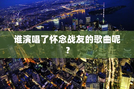 谁演唱了怀念战友的歌曲呢？