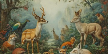 一群动物到底是哪首歌的歌词？